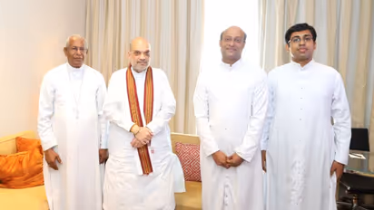 Union Home Minister Amit Shah calls on Archbishop Thazhath in Kochi; Read Details