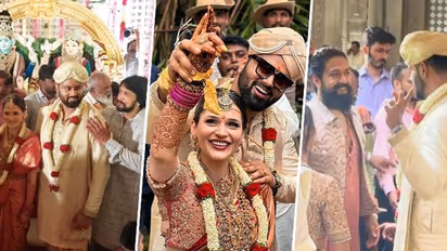 Who is Aviva Bidapa? Know who is Abishek Ambareesh's wife; Yash, Kiccha Sudeep attend grand wedding