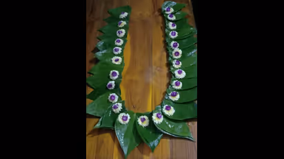 ಹೂವಿನಲ್ಲಿ ಬಗೆಬಗೆಯ ಮಾಲೆ, ವಿಶಿಷ್ಟ ಕಲೆ ಕರಗತ ಮಾಡಿಕೊಂಡ ಮಹಿಳೆಗೆ ಊರವರ ಶಹಬ್ಬಾಸ್‌