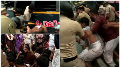 കെഎസ്‌യു മാർച്ചിൽ സംഘർഷം; പ്രവർത്തകർക്ക് നേരെ ജലപീരങ്കി പ്രയോഗിച്ച് പൊലീസ്, അറസ്റ്റ് ചെയ്ത് നീക്കി