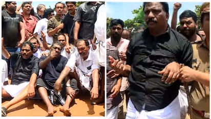 കോൺ​ഗ്രസ് പ്രതിഷേധ മാർച്ച്; കൊടിക്കുന്നിൽ സുരേഷിനെ അറസ്റ്റ് ചെയ്തു, ദേഹാസ്വാസ്ഥ്യത്തെ തുടര്‍ന്ന് ആശുപത്രിയില്‍