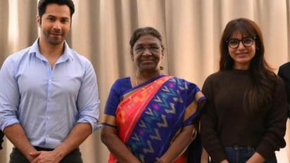 செர்பியாவில் குடியரசு தலைவர் திரௌபதி முர்முவை சந்தித்த சமந்தா.! வைரலாகும்  'சிட்டாடல்' குழு புகைப்படங்கள்!