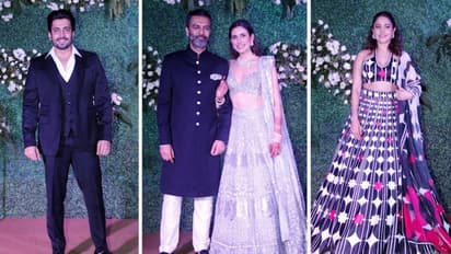 Sonnalli Seygall-Ashesh Sajnani reception: Nushrratt Bharucchha, Sunny Singh and others attend starry event 