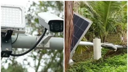 പാലക്കാട്ട് എ ഐ ക്യാമറ തകർന്നു, ഇടിച്ച വാഹനം നിര്‍ത്താതെ പോയി, മനപ്പൂര്‍വം ഇടിപ്പിച്ചതെന്ന് സംശയം 