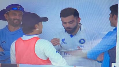 அவுட்டாகிவிட்டால் இப்படித்தான் போய் சாப்பிடுவதா? சோறுதான் முக்கியமா? விராட் கோலியை விமர்சித்த நெட்டிசன்கள்!