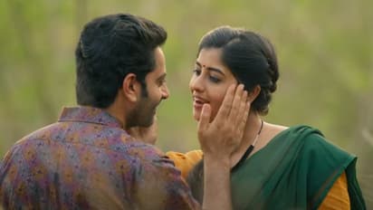 മുത്തുക്കുട മാനം പന്തലൊരുക്കിയില്ലേ...; തേൻ മധുരമായി 'പാപ്പച്ചൻ ഒളിവിലാണ്' സിനിമയിലെ പ്രണയഗാനം എത്തി