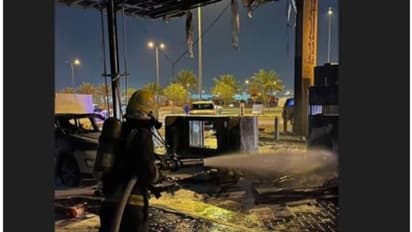 സൗദി അറേബ്യയിലെ പെട്രോള്‍ പമ്പില്‍ തീപിടുത്തം