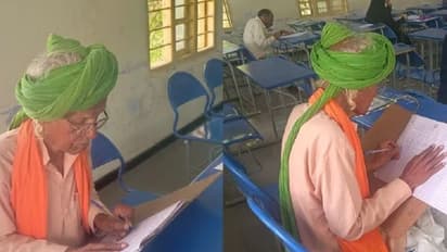 ಎಂಎ ಇಂಗ್ಲಿಷ್‌ ಅಂತಿಮ ಪರೀಕ್ಷೆ ಬರೆದ 81 ವರ್ಷದ ಹಿರಿಯಜ್ಜ: ಸಾಧನೆಗೆ ಪತ್ನಿಯೇ ಪ್ರೇರಣೆ