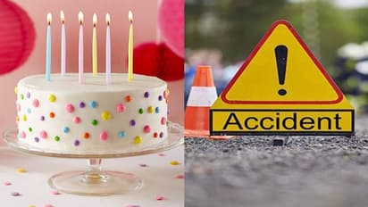 മകന്റെ ജന്മദിന ആഘോഷം കഴിഞ്ഞ് മണിക്കൂറുകള്, യുവാവിന്റെ ബൈക്ക് എസ്യുവി ഇടിച്ച് തെറിപ്പിച്ചു, 3 മരണം