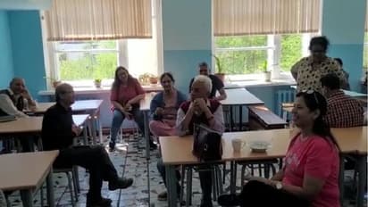 When 'Gayatri Mantra' lifted spirits of stranded Air India passengers in Russia's Magadan (WATCH)