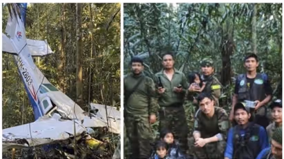 ഒരു വയസുള്ള സഹോദരനെ മാറോടടക്കി പിടിച്ചിരിക്കുന്ന 13കാരി; നാല് അദ്ഭുത കുഞ്ഞുങ്ങൾ, രക്ഷാദൗത്യത്തിന്റെ വിജയം  