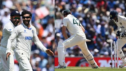 ജഡേജ ബ്രില്യന്സ്, ഇവിടിപ്പോ എന്താ സംഭവിച്ചേ! വിചിത്ര പുറത്താകലുമായി ഗ്രീന്- വീഡിയോ