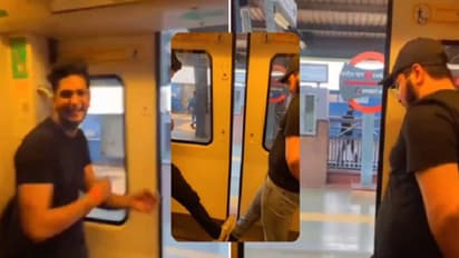 ಮೆಟ್ರೋ ಬಾಗಿಲು ಮುಚ್ಚಲು ಯುವಕರಿಂದ ಅಡ್ಡಿ, ಇಂಥ ವರ್ತನೆ ಸಹಿಸಲ್ಲ ಎಂದ ಡೆಲ್ಲಿ ಮೆಟ್ರೋ!