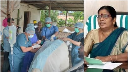 വേദനയിൽ വലഞ്ഞ് അമ്പലപ്പുഴ ക്ഷേത്രത്തിലെ പശു, ഒടുവിൽ കാരണം കണ്ടെത്തി; ശസ്ത്രക്രിയ വിവരം പങ്കുവച്ച് മന്ത്രി