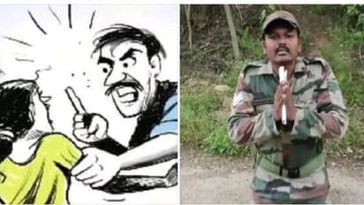 எனது மனைவியை அரை நிர்வாணமாக்கி அடித்துள்ளார்கள்..! காப்பாற்ற கோரி வீடியோ வெளியிட்டு கதறிய ராணுவ வீரர்