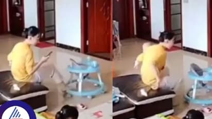 ಮೊಬೈಲ್ ಅಡಿಕ್ಟ್ ತಾಯಿ, ತೋಳಲ್ಲೇ ಇದ್ದ ಮಗುವಿಗಾಗಿ ರೂಮೆಲ್ಲಾ ಹುಡುಕಾಡಿದ್ಲು!