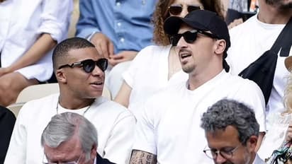 Djokovic vs Ruud: Fans go berserk as Kylian Mbappe and Zlatan Ibrahimovic link up at French Open 2023