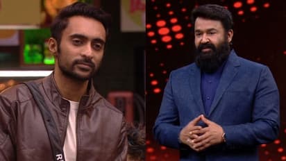 തമാശയിലും സീരിയസിലും ഇടപെടില്ല, 'വാട്ട് ഈസ് യുവര് പ്രോബ്ലം': റിനോഷിനോട് മോഹന്ലാല്