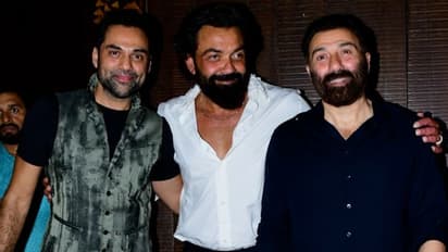 Karan Deol Roka ceremony: Sunny Deol, Bobby Deol, Abhay Deol, all brothers in one frame (Photos)