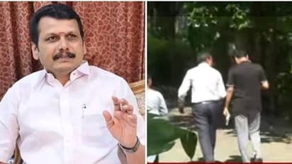 அமலாக்கத்துறை திடீர் சோதனை..! வாக்கிங்கை பாதியில் முடித்து அவசரமாக டாக்சியில் வீடு திரும்பிய செந்தில் பாலாஜி