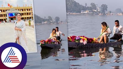 Sara annaiah:  ಮೊನ್ನೆ ಮಂತ್ರಾಲಯದಲ್ಲಿ, ಇವತ್ತು ದಾಲ್‌ ಲೇಕ್‌ನಲ್ಲಿ, ನಾಳೆ ಇನ್ನೆಲ್ಲೋ?  ದೇವ್ರಿಗೇ ಗೊತ್ತು!