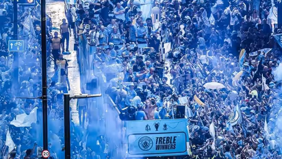 UCL 2023: Manchester City fans celebrate historic treble with exuberant homecoming parade