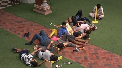 'ടിക്കറ്റ് ടു ഫിനാലെ'; ആദ്യ ടാസ്‍കില്‍ ആദ്യം പുറത്തായത് അഖില്‍ മാരാര്‍