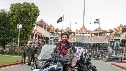 భారత దేశవ్యాప్తంగా పాకిస్తాన్ వ్లాగర్ బైక్ టూర్.. హృదయాలు గెలుచుకున్న దేశ పర్యటన