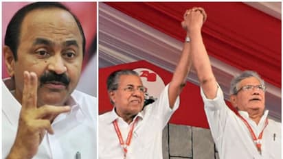 'മി. യെച്ചൂരി ഇതൊക്കെ സഖാവ് പിണറായിക്കും സര്ക്കാരിനും ബാധകമാണോ'; ട്വീറ്റ് പങ്കുവെച്ച് വി ഡി സതീശന്റെ ചോദ്യം