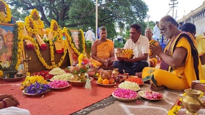 ಮಂಡ್ಯ: ಕೆಆರ್ಎಸ್ನಲ್ಲಿ ಪರ್ಜನ್ಯ ಹೋಮ, ಭಾರೀ ಮಳೆ