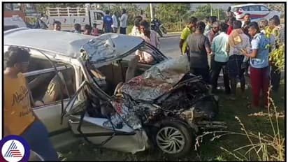 ಸ್ನೇಹಿತನ ಮದುವೆಗೆ ಹೋಗಿ ಬರ್ತಿದ್ದವರು ಮಸಣ ಸೇರಿದರು : ಇಬ್ಬರ ಸಾವು, ಐವರಿಗೆ ಗಂಭೀರ