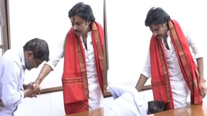 ఆయన కాళ్లు మొక్కితే మీకేంటి ప్లాబ్లం? మిమ్మల్ని మొక్కమనలేదుగా