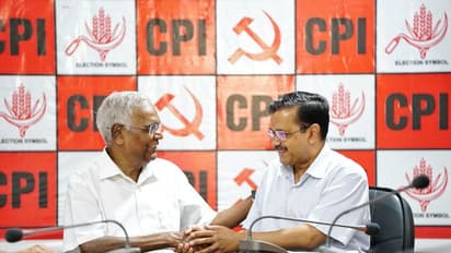 సీపీఐ నాయ‌కుడు డీ రాజాతో కేజ్రీవాల్ భేటీ.. ఈడీ, సీబీఐపై సంచ‌ల‌న వ్యాఖ్య‌లు 