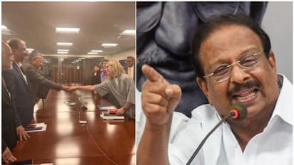 'ഓന്ത് നാണിച്ചുപോകും', വിദേശവായ്പക്ക് പിണറായി ഇരന്നത് നിലപാടിൽ മലക്കംമറിഞ്ഞ്; 2001 കാലം ഓർമ്മിപ്പിച്ച് സുധാകരൻ