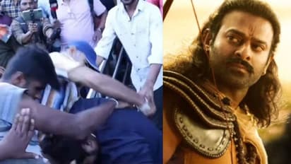 மொக்க படங்க.. ஆதிபுருஷ் படத்திற்கு நெகடிவ் ரிவ்யூ கொடுத்தவரை அடி வெளுத்துவிட்ட பிரபாஸ் ரசிகர்கள்- வைரல் வீடியோ