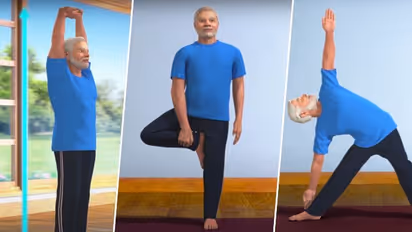 Yoga Day 2023: PM Modi shares clips of various asanas, urges everyone to make it part of daily life
