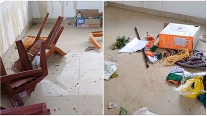 തളിപ്പറമ്പില് കോണ്ഗ്രസ് ഓഫീസ് അടിച്ചു തകര്ത്തു; സിപിഎമ്മെന്ന് ആരോപണം