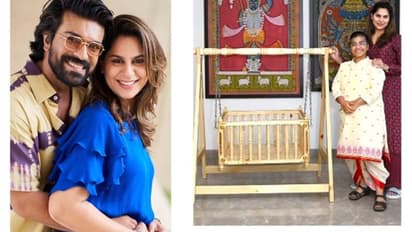 ఉపాసన, రాంచరణ్ కి గిఫ్ట్ గా ఊయల.. ఎవరు పంపారంటే, సంతోషంలో ఉప్పొంగిపోతున్న మెగా కోడలు