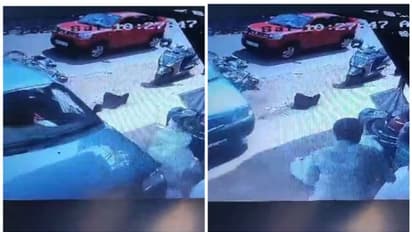 ഡ്രൈവിം​ഗ് പഠനത്തിനിടെ കാർ നിയന്ത്രണം വിട്ട് ബൈക്ക് യാത്രക്കാരനെ ഇടിച്ചു, പിന്നാലെ കടയിലേക്ക് പാഞ്ഞുകയറി 