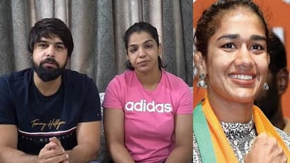 కాంగ్రెస్ చేతిలో కీలుబొమ్మలా మారిపోయారు - రెజ్లర్లపై మాజీ రెజ్లర్ బబితా ఫోగట్ ఫైర్