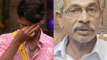 അച്ഛന്റെ വാക്കുകള് കേട്ട് വിതുമ്പി അഖില് മാരാര്