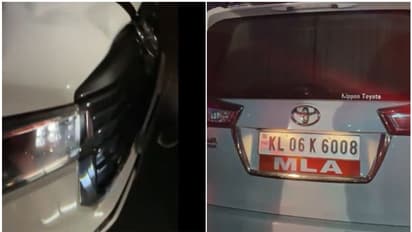 എം എം മണിയുടെ കാറിടിച്ച് വഴിയാത്രക്കാരന് ഗുരുതര പരിക്ക്; അപകടം കഴക്കൂട്ടം ദേശീയ പാതയിൽ