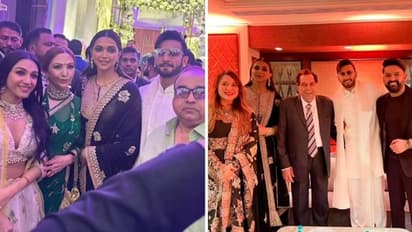 Karan Deol, Drisha Acharya's Wedding Reception: Ranveer, Deepika Padukone look stunning at the party (Video)