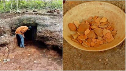 ചുണ്ടുള്ള കോപ്പ, കൽവട്ട പെട്ടിക്കല്ലറ; ചീമേനിയിൽ മഹാശിലായുഗത്തിന്റെ അടയാളങ്ങള്‍ കണ്ടെത്തി