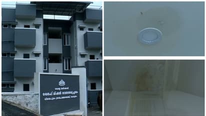 രണ്ട് മാസം മുമ്പ് മുഖ്യമന്ത്രി ഉദ്ഘാടനം ചെയ്ത കോട്ടയത്തെ ലൈഫ് ഫ്ളാറ്റുകള്‍ ചോർന്നൊലിക്കുന്നു  