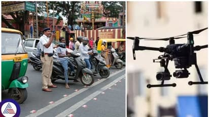 Bengaluru- ಸಂಚಾರ ದಟ್ಟಣೆ ತಗ್ಗಿಸಲು ಡ್ರೋನ್‌ ಮೊರೆಹೋದ ಪೊಲೀಸರು