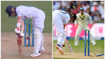 വളഞ്ഞ് താഴ്ന്ന് ഒരു ബുള്ളറ്റ് യോര്ക്കര്! ഒല്ലി പോപ്പിന്റെ ഓഫ് സ്റ്റംപ് പിഴുത് കമ്മിന്സിന്റെ മാജിക് ബോള്