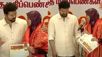 'എന്റെ വോട്ടിന് മൂല്യം ഉണ്ടാകണമെങ്കിൽ നിങ്ങൾ രാഷ്ട്രീയത്തിൽ വരണം'; വിജയിയോട് വിദ്യാർത്ഥിനി