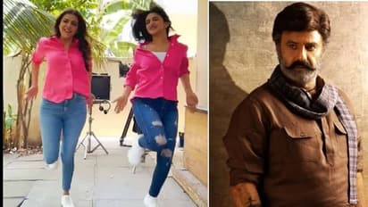 చెలరేగిపోయిన కాజల్ - శ్రీలీల. బాలయ్య మాస్ పాటకు ఊరమాస్ స్టెప్పులేసిన తారలు