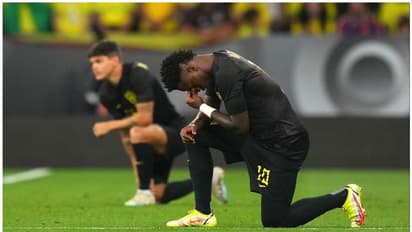 സ്പെയ്ന് പഠിക്കുന്നില്ല! വിനീഷ്യസിന്റെ സഹായിക്കെതിരെ വംശീയാധിക്ഷേം; പൊട്ടിതെറിച്ച് ബ്രസീലിയന് താരം